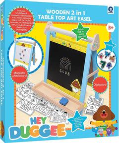 Hey Duggee Wooden Table Top Easel