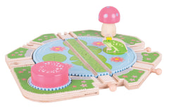 Bigjigs Rail Wooden Lilypad Turntable