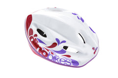 Dino White/Pink  Bike Helmet