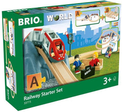 BRIO World Wooden Railway Starter Set Pack A