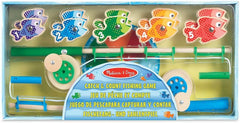 Melissa & Doug Wooden Catch and Count Fishing Game