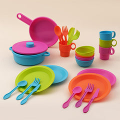 KidKraft 27-Piece Bright Cookware Set