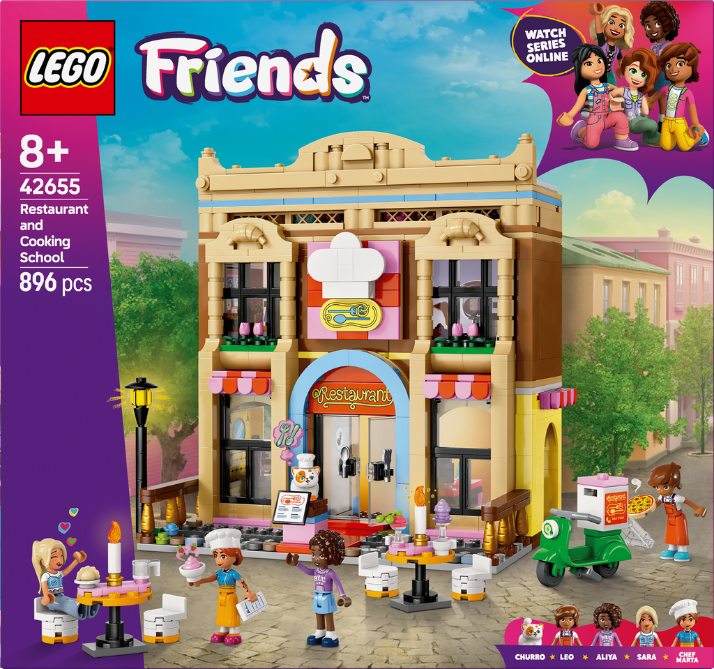 LEGO Friends Restaurant and Cooking School Set 42655 – BargainMax