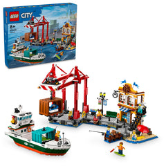 LEGO City Seaside Harbor with Cargo Ship 60422