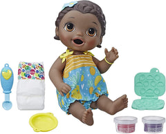 Baby Alive Snackin Lily Black Hair Doll