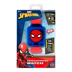 Spiderman Flip Top Educational Watch
