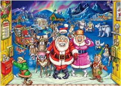 Wasgij Christmas 17 Elf Inspection! 1000 Piece Puzzle