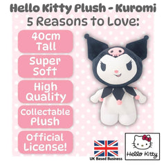Hello Kitty 40cm Plush - Kuromi