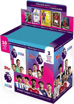 Topps Premier League 2026 Card Packets - 28 Packets