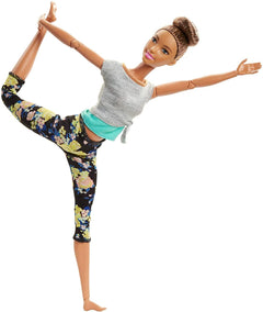 Barbie Made to Move Brunette Updo Doll
