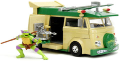 Teenage Mutant Ninja Turtles 1:24 Scale Party Wagon with Donatello Figure