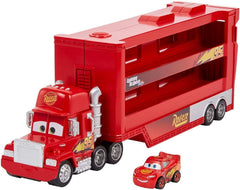 Disney Cars Mini Racer Mack Truck Transporter