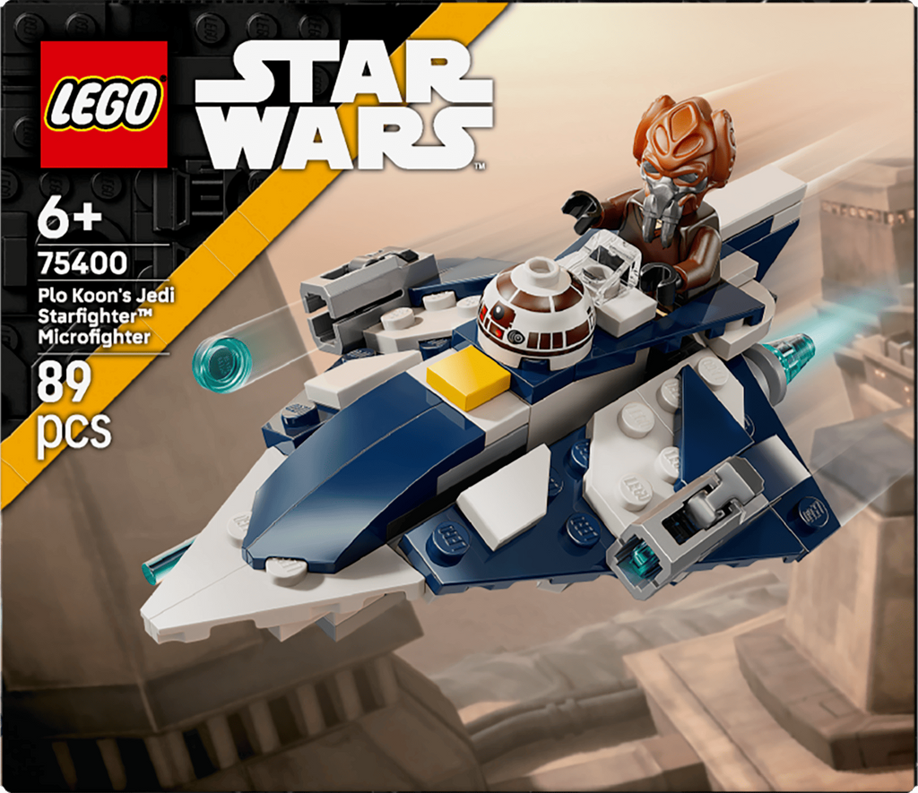 LEGO Star Wars Plo Koon's Jedi Starfighter Microfighter 75400