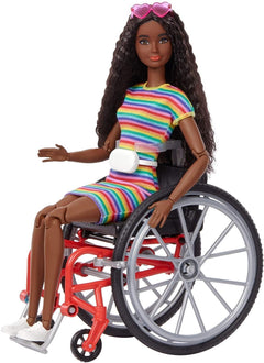 Barbie Wheelchair Brunette Doll
