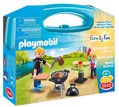 Playmobil Family Fun Backyard Barbeque Carry Case 5649
