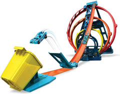 Hot Wheels Track Builder Triple Loop Set