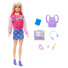 Barbie I Love School Doll with Accessories Toy Set