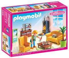 Playmobil Dollhouse 5308 Living Room with Fireplace