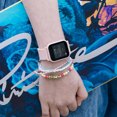 Tikkers Teen Series 10 Nude Smart Watch and Earbuds Set