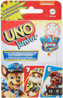 Uno Junior Paw Patrol The Movie Card Game