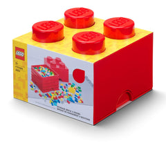 LEGO Storage Brick 4 - Red