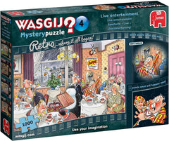 Wasgij Retro Mystery 4 Live Entertainment! 1000 Piece Puzzle
