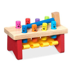 Melissa & Doug Wooden Pounding Bench