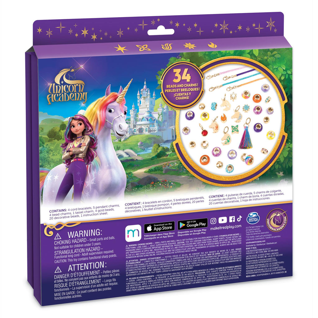 Unicorn Academy Enchanting Unicorn Charms Bracelet Kit – BargainMax