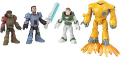 Imaginext Disney Pixar Lightyear Jr. ZAP Patrol Figure 4 Pack