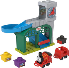 Thomas & Friends My First Knapford Station Train Playset with Stack & Wobble Cargo