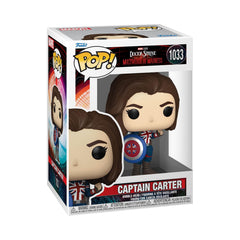 Funko POP! Doctor Strange Captain Carter Bobble Head  Figure