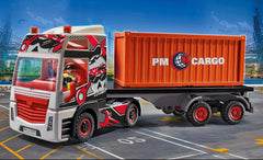 Playmobil City Action Cargo Truck with Container 70771