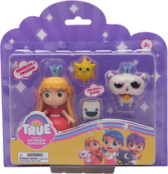 True and The Rainbow Kingdom - Princess Grizelda, Frookie, Zee Zoo & Bloxo Figures