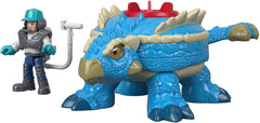 Imaginext Jurassic World Ankylosaurus Dinosaur & Agent