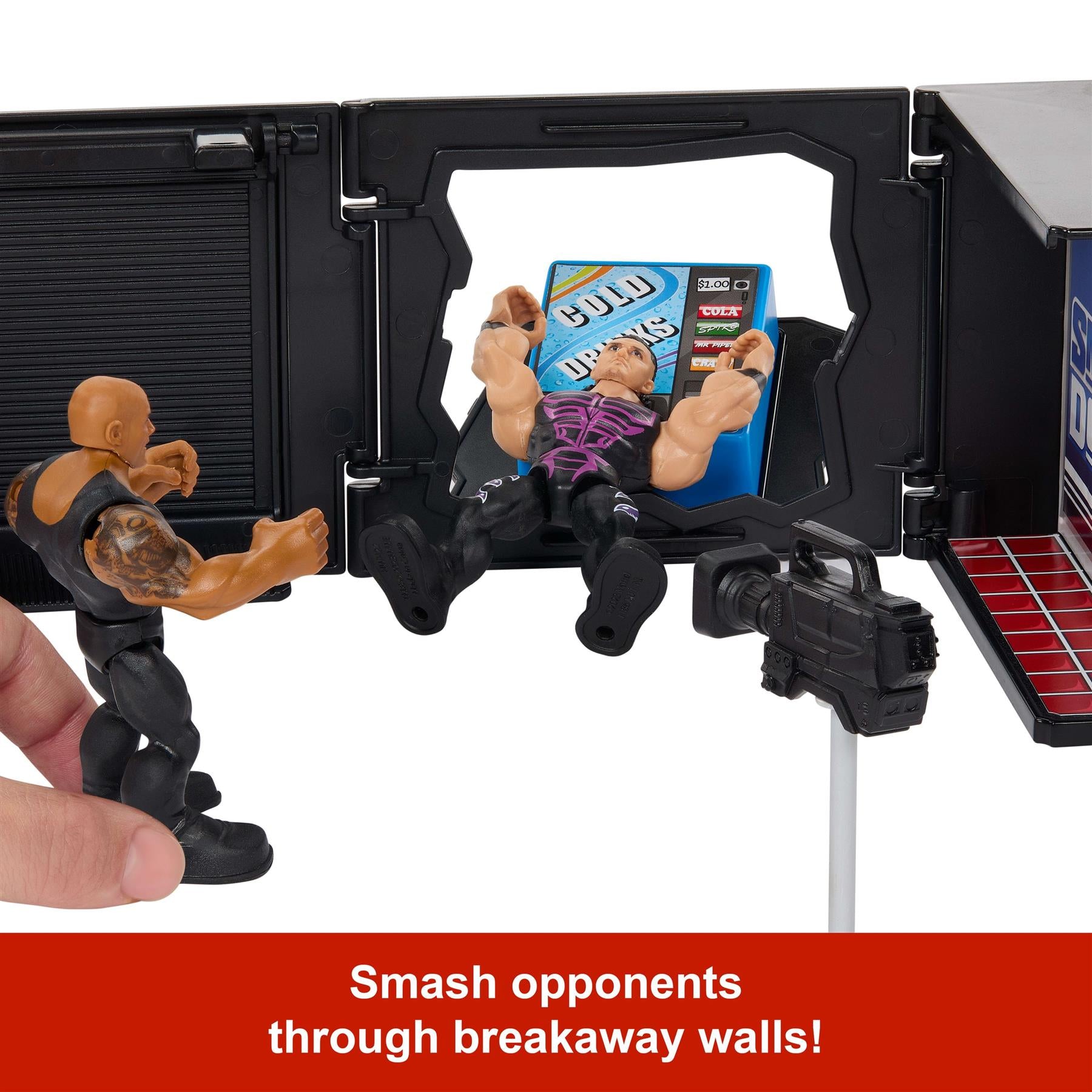 WWE Knuckle Crunchers Final Boss Microphone Playset – BargainMax