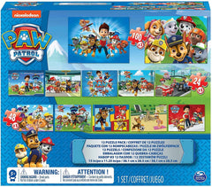 Paw Patrol Patrol 12 Puzzle Pack
