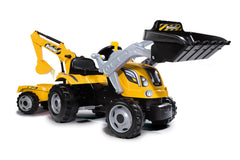 Smoby Builder Maxx Tractor with Trailer