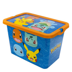 Pokemon Set of 3 Toy Storage Boxes