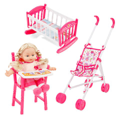 LISSI Deluxe Doll 4 Piece Playset