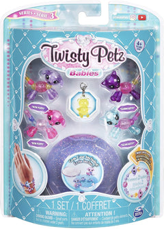 Twisty Petz Babies 4 Pack- Wow Puppy and Glimm Kitty