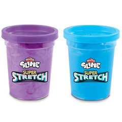 Play-Doh Slime Super Stretch Purple and Blue 2 Pack