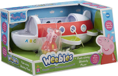 Peppa Pig Weebles Push-Along Wobbily Plane