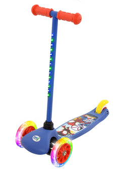 MoVe Spidey & His Amazing Friends Tilt & Glo Scooter with Light Up Wheels