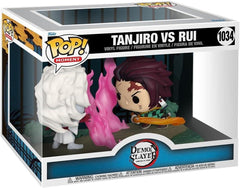 Funko POP Moment Demon Slayer Tanjiro vs Rui Figure