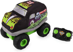 Monster Jam Official Grave Digger Plush Remote Control Monster Truck