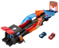 Disney Pixar Cars Glow Racers Launch & Criss-Cross Glow Race Playset