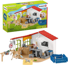 Schleich Farm World Veterinarian Practice with Pets