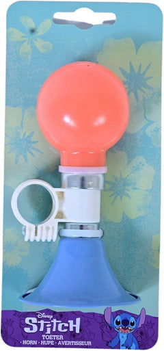 Disney Stitch Bike Horn - Coral Blue/Orange