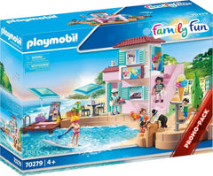 Playmobil Family Fun Waterfront Ice Cream Shop 70279