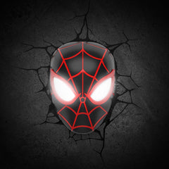 Spiderman Miles Morales 3D Face Light